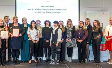 Die Berufliche Oberschule Fürstenfeldbruck erhält das STARK-Gütesiegel 2024